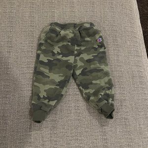 24 month boys  champion camouflage joggers